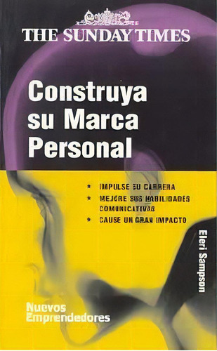 Construya Su Marca Personal, De Sampson,eleri. Editorial Gedisa En Español