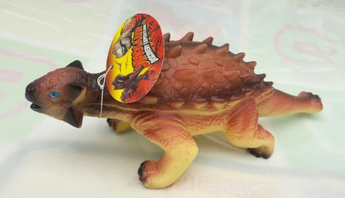 Imagen 3 de 7 de Dinosaurios Medianos Rugido Y Luces - Anquilosaurio Bumpy