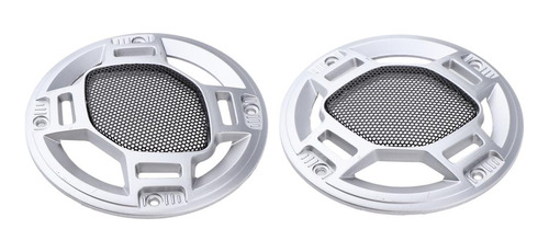 Parrillas De Altavoz 2pcs Cubrir Caso Con Tornillos Para