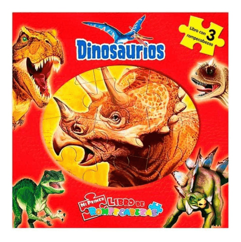 Mi Primer Libro De Rompecabeza-dinosauri Phidal