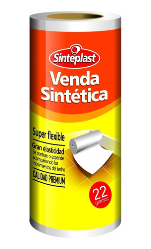 Manta Venda Sintetica 1 X 50mts Sinteplast Grietas Y Fisuras