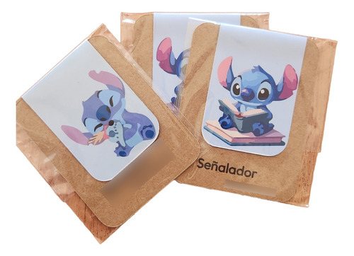 Señaladores Imantados Tiker - Prácticos Y Coloridos Azul Stich Libro