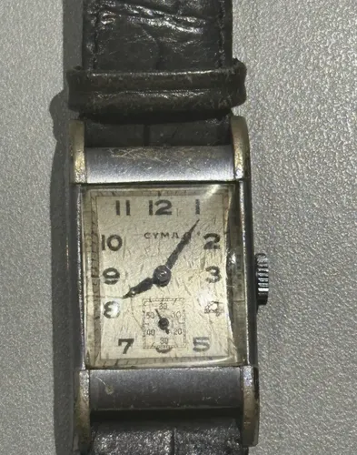 Relógio Cyma Vintage Art Deco 1930 334 22x40mm | Parcelamento sem