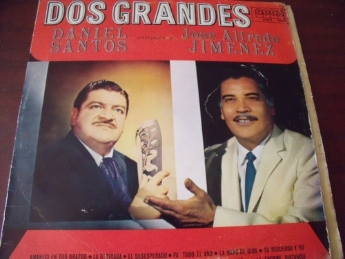 Lp Daniel Santos Y Jose Alfredo Jimenez, Dos Grandes