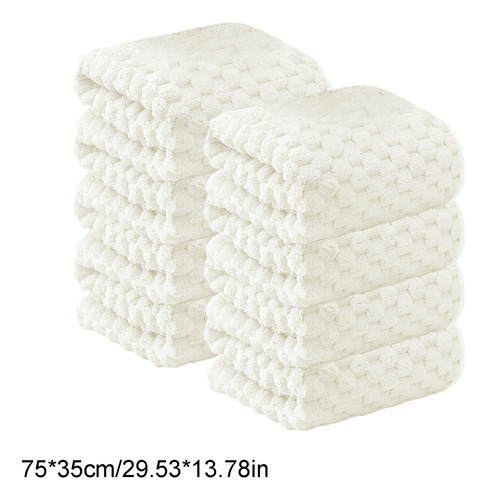Juego De 8 Toallas Suaves Y Absorbentes Para Manos Y Toallit