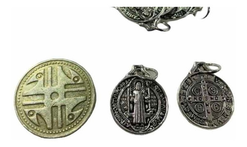 Medalla San Benito (docena) Para Protección Contra Brujería