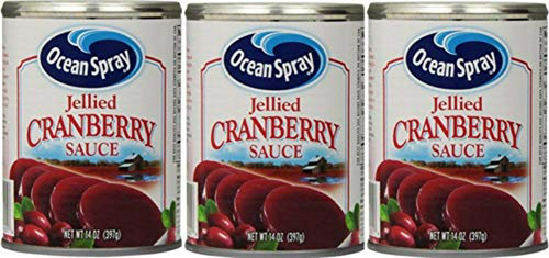 Ocean Spray En Gelatina Salsa De Arándano, 14 Oz, 3 Pk.