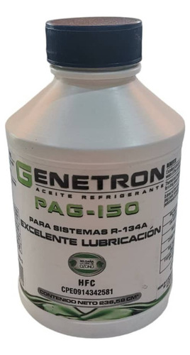 Aceite Refrigerante Genetron Pag 150