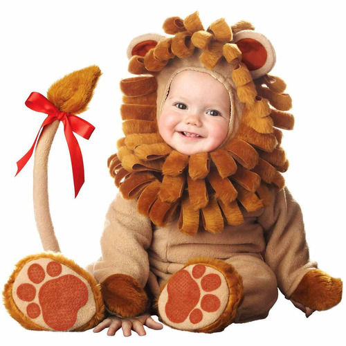Disfraz Para Bebé León Talla 6-12 Meses Halloween