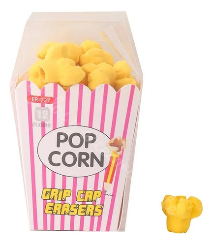 Borrador De Palomitas De Maíz Eraser Pop Corn