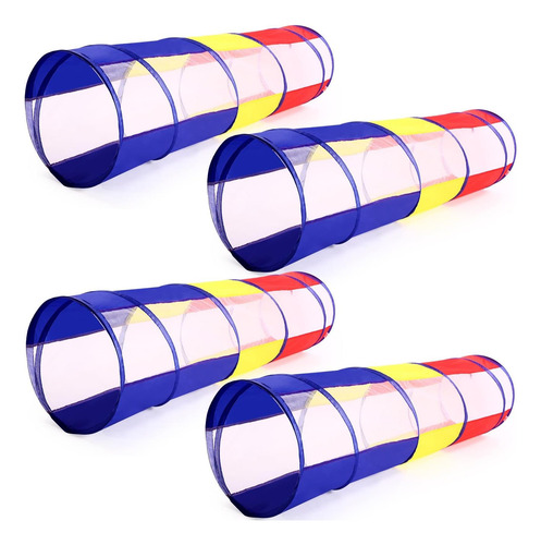 Túnel De Juego Multicolor De 4 Pcs Sim -woins Corte Para Y 6