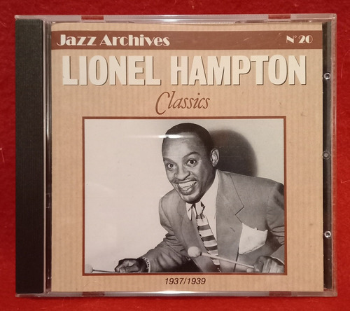 Lionel Hampton Cd Classics 1937-1939 Jazz, Francia 1990. 