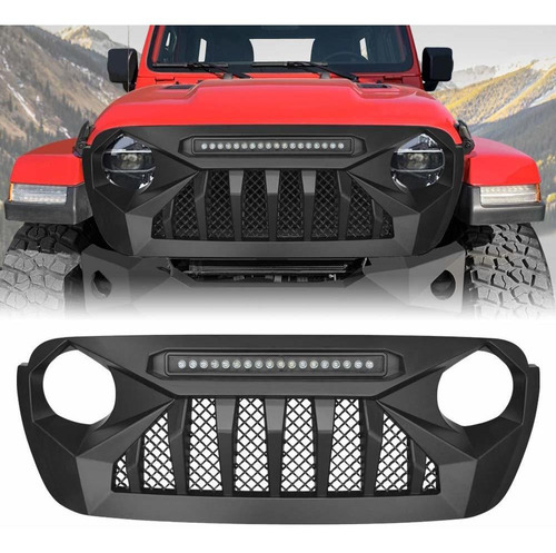 Cubierta Frontal Parrilla Modificada Americana Para Jeep Jl