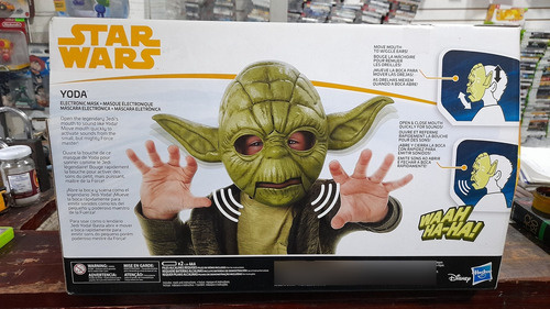 Figura Star Wars Mascara Yoda Hasbro Completa (Usado)