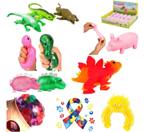 Brinquedo Autista Kit Anti Stress Sensorial Autismo Especial