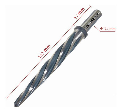 Escariador De Coche, Broca De Flauta En Espiral, 137mm