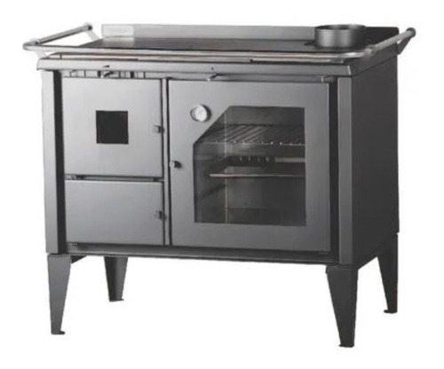 Cocina Leña Bosca Optima 500 Salamandra Estufa 3 + Kit Plat.