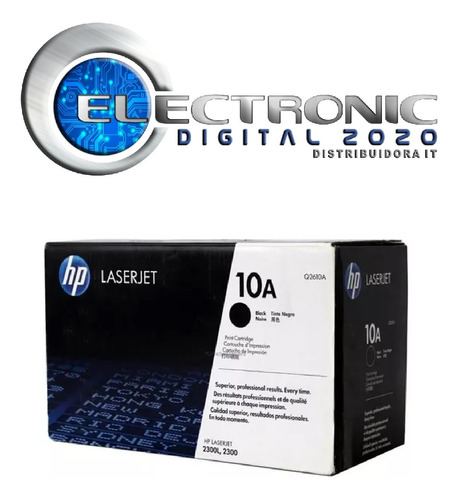 Toner Hp 10a Q2610a Laserjet Serie 2300 Original 