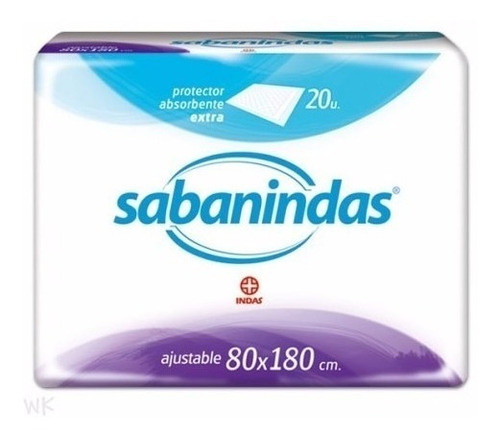Sabanindas Extra Absorbentes Zaleas Descartables De 80x180cm