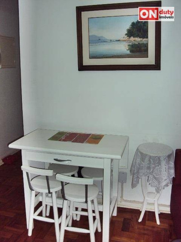 Imagem 1 de 11 de Apartamento Com 1 Dormitório À Venda, 58 M² Por R$ 290.000,00 - Boqueirão - Santos/sp - Ap2422
