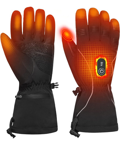 Guantes Calefactables Con Batería Recargable Para Hombres