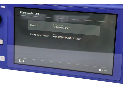Consola Nintendo Switch Lite Azul Japonesa Azul