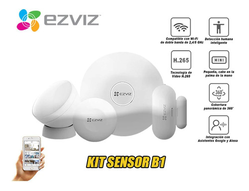 Kit De Alarma Ezviz Wifi - Electrocom -