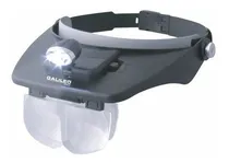 Comprar Lupa Binocular Galileo Manos Libres Luz Triple Led Vincha