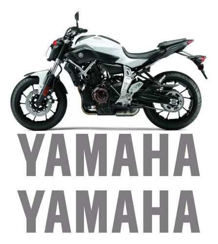 Kit Adesivos Yamaha Mt07 Compatível Lateral R330