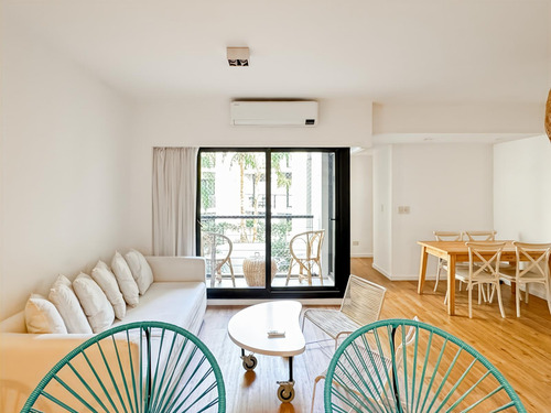Departamento De 3 Ambientes Amueblado - Palmera Crespo - Cochera Opcional