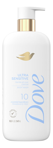 Gel De Baño Dove Ultra Sensitive Sin Fragancia 550 Ml