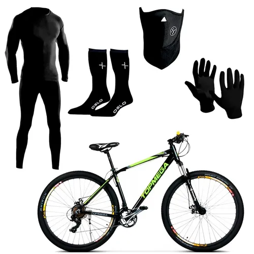 Bicicleta Top Mega Sunshine R29 21v Kit Termico Fas Bikes