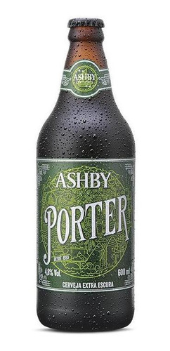 Cerveja Ashby Porter- Caixa Com 12 Unidades