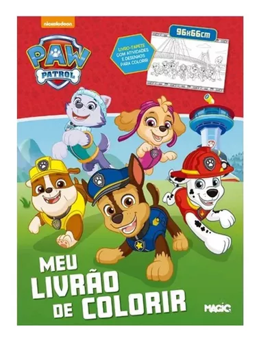 Meu Blocão de Colorir - Patrulha Canina