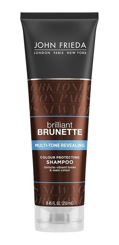 John Frieda Brilliant Brunette Shampoo Pelo Castaño X 250ml