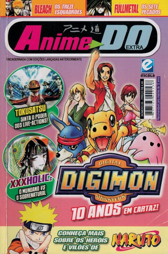 Digimon: Revista Anime Do, Número 05, Da Editora Escala