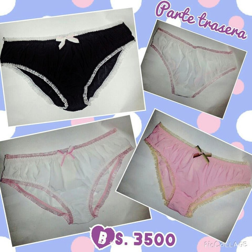 Remate Pantys Blumer Pantaletas Para Dama Importadas Oferta