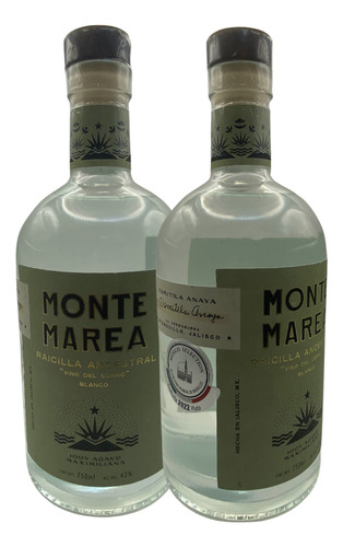 Raicilla Ancestral Monte Marea 750 Ml / 43 Alc. Vol.