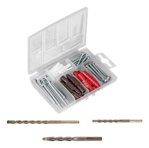 Brocas Diferentes Medidas + Kit De Pijas Con Taquete