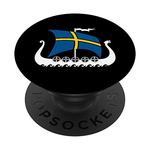 Popsockets Popgrip Para Teléfonos Y Tabletas Sweden Viking S