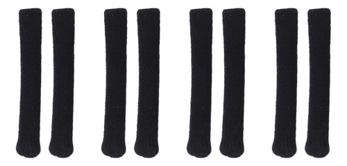 4 Pares De Retenedores De Funda Con Punta De Para Negro