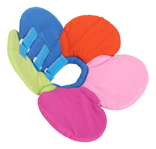 Collar De Perro Con Forma De Flor Protector Ajustable Para H
