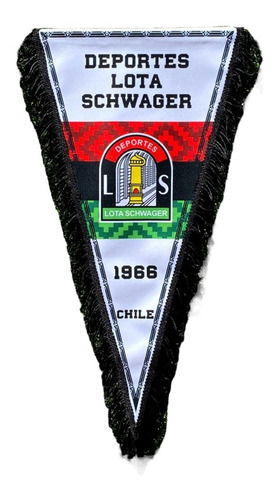 Banderín Lota Schwager Escudo