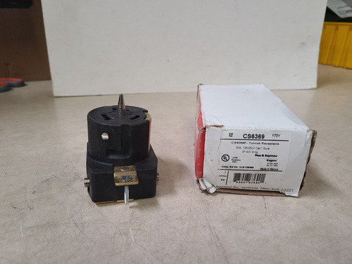 Pass And Saymour Cs6369 Turnlock Receptacle 50 125/250v Mme