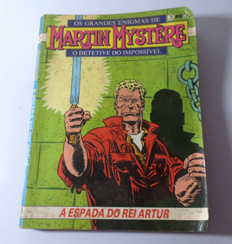 Revista Quadrinhos Martin Mystere Nº3 Espada Do Rei Artur