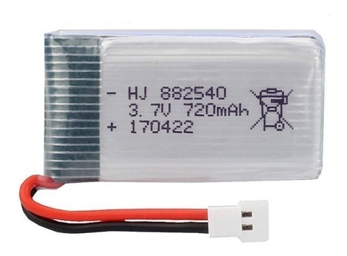 Bateria Lipo Para Drone Etc 3.7v 3.7 Volt 720 Mah