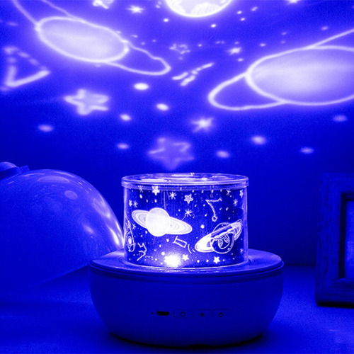 Proyector V3star, Lámpara Lunar, Noche Estrellada, Luz Led C