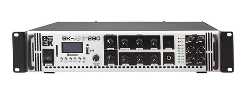 Amplificador 6 Zonas Hilo Musical 280w 70 V-100 V, 4-16 Ohm