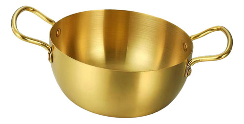 Olla De Ramen Coreana, Olla Caliente Pequeña 20cm Oro