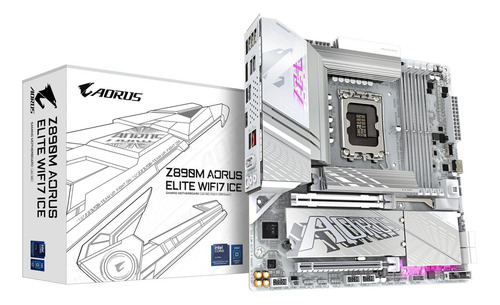 Gigabyte Z890m Aorus Elite Wifi7 Ice Motherboard - Admite In
